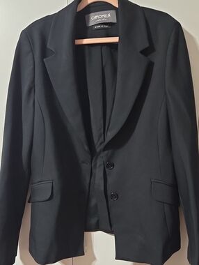 Black Tailored Blazer for Woman